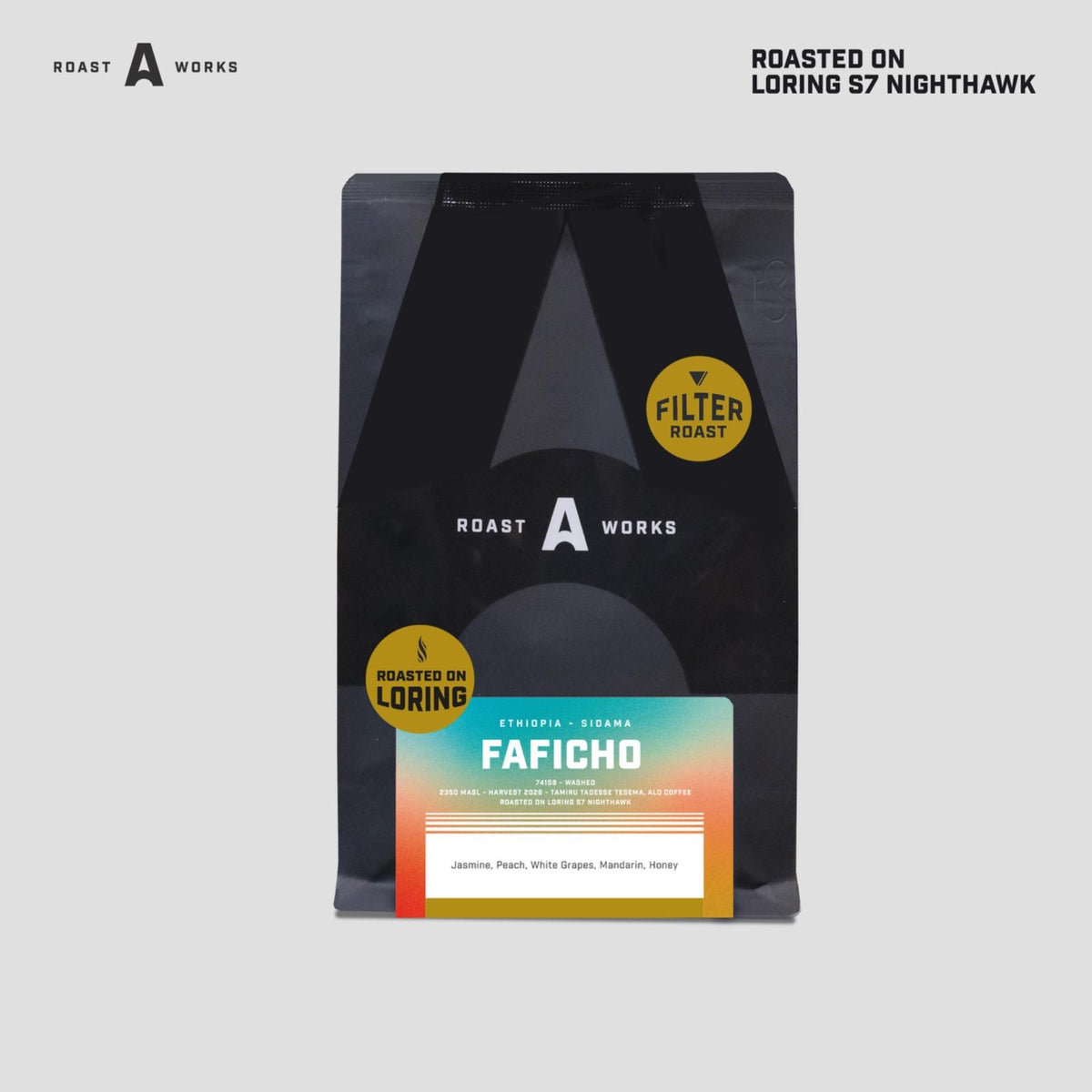 Ethiopia Sidama Faficho Washed (Filter) - (Rosted On Loring) A Roastworks - Biji Kopi arabika