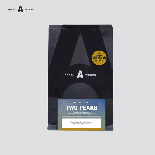 Two Peaks Espresso Blend - A Roastworks - Biji Kopi