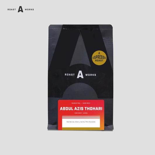 Sumatra Kerinci Abdul Azis Thohari Mixed Variety Natural (Espresso) - A Roastworks - Biji Kopi