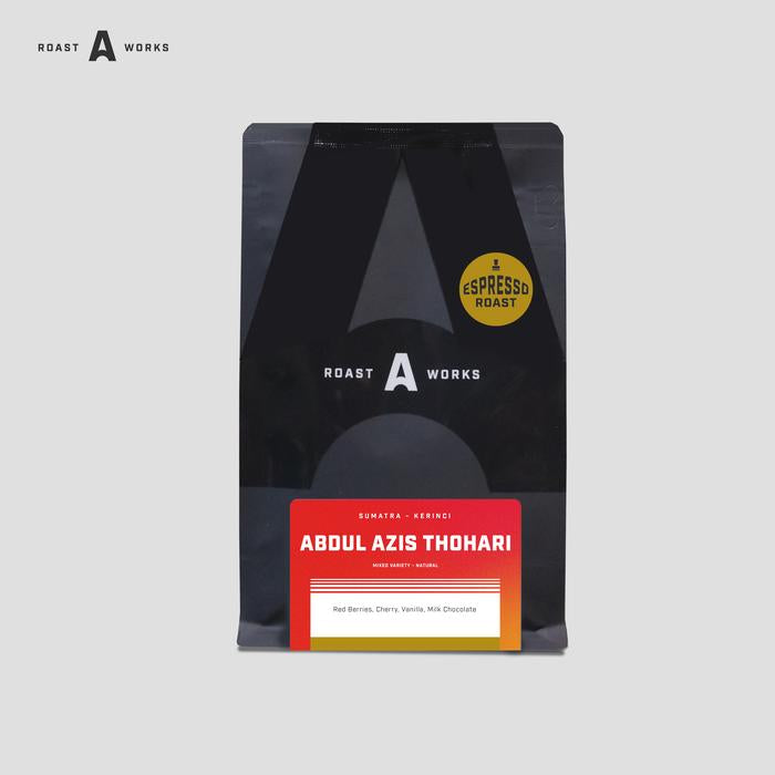 Sumatra Kerinci Abdul Azis Thohari Mixed Variety Natural (Espresso) - A Roastworks - Biji Kopi