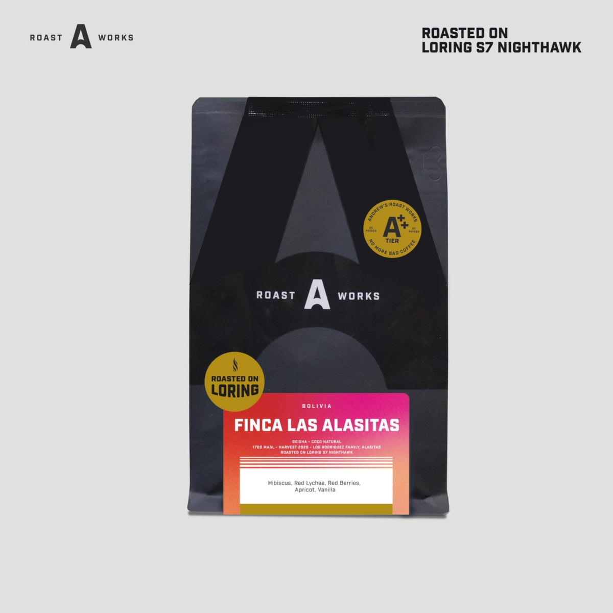 Bolivia Finca Las Alasitas Geisha Coco Natural - Exotics Coffee - A Roastworks - Biji Kopi