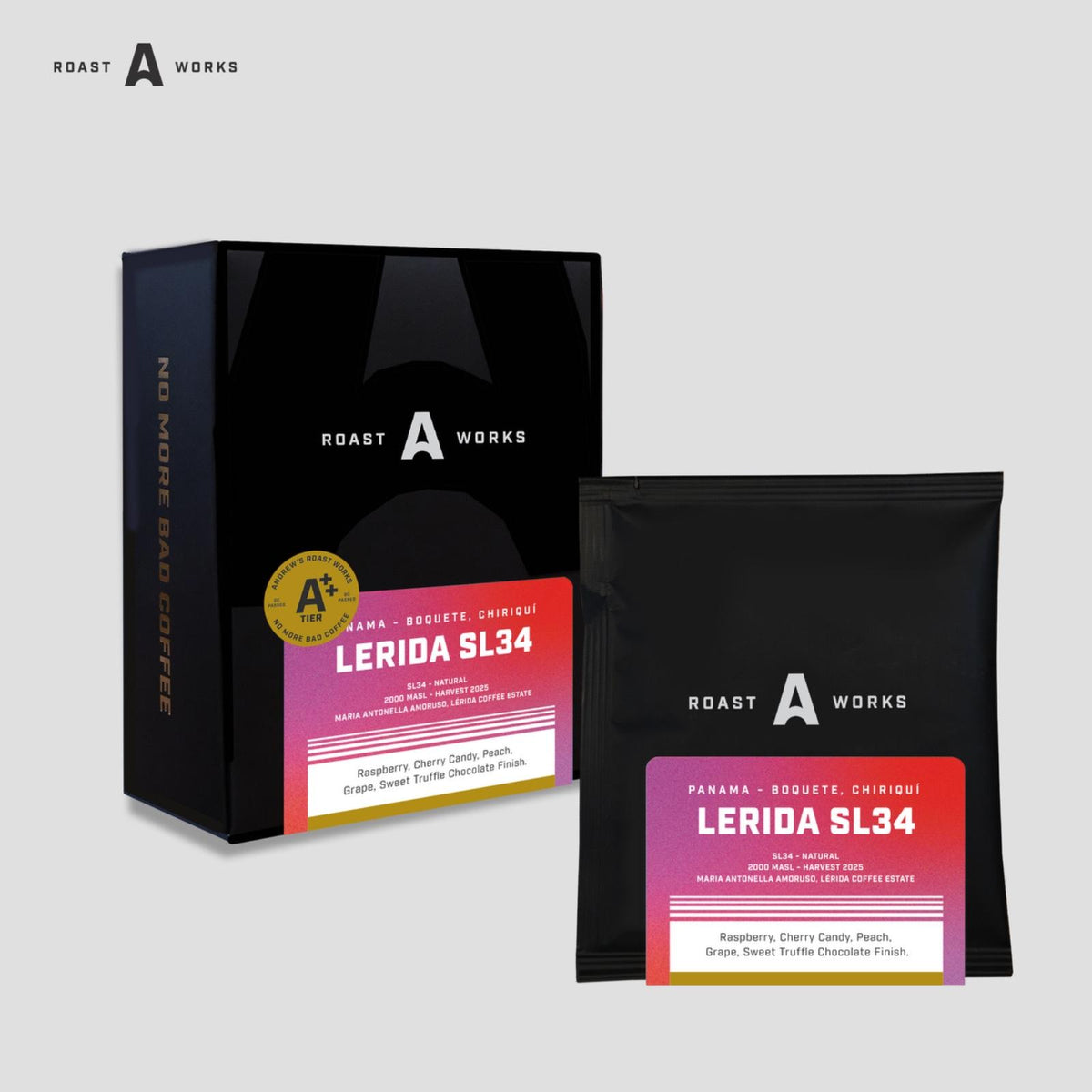 Panama Boquete, Chiriqui Lerida SL34 Natural - Specialty Coffee Drip Bag