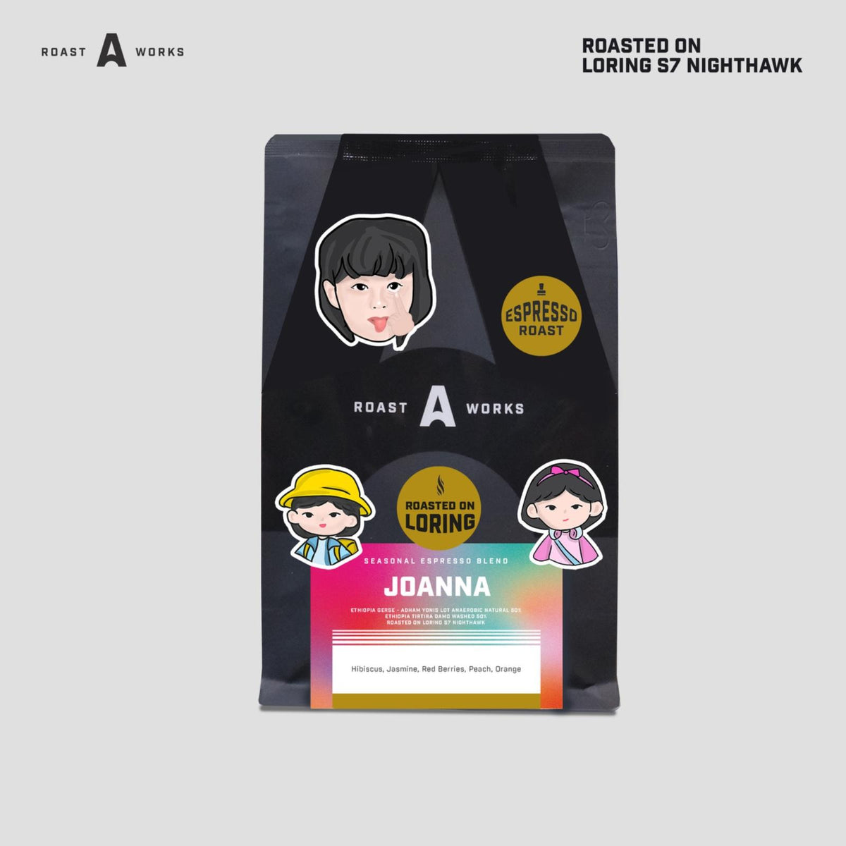 Seasonal Espresso Blend Joanna (Espresso) -  (Rosting on Loring) A Roastworks - Biji Kopi arabika