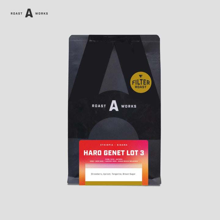 Ethiopia Sidama Haro Genet Lot 3 Natural (Filter) - A Roastworks - Biji Kopi