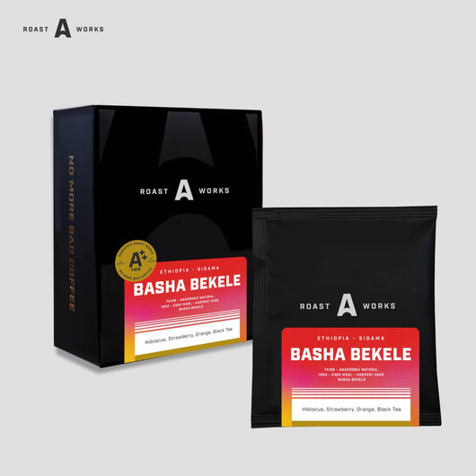 Ethiopia Basha Bekele Anaerobic Natural -  Specialty Coffee Drip Bag - A Roastworks