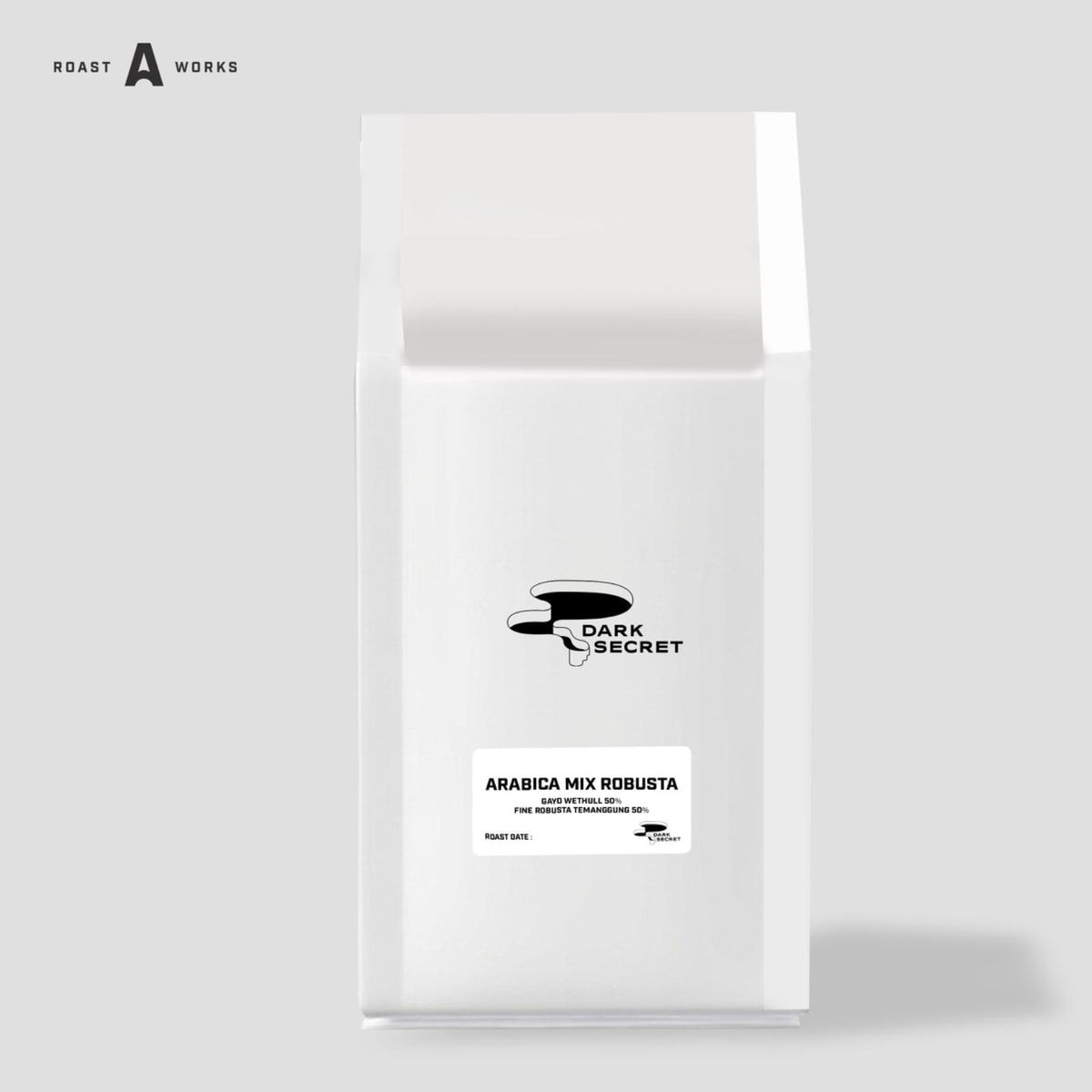 Dark secret Arabica Mix Robusta (Espresso1 Kg)  - Biji Kopi Utuh - Espresso Komersil - 1KG