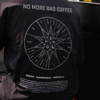 T-Shirt Unisex - "No More Bad Coffee Compas" - A Roastworks
