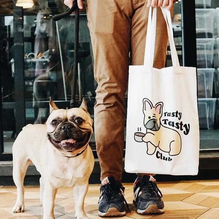 TastyTastyClub Tote Bag -  Peanut - A Roastworks