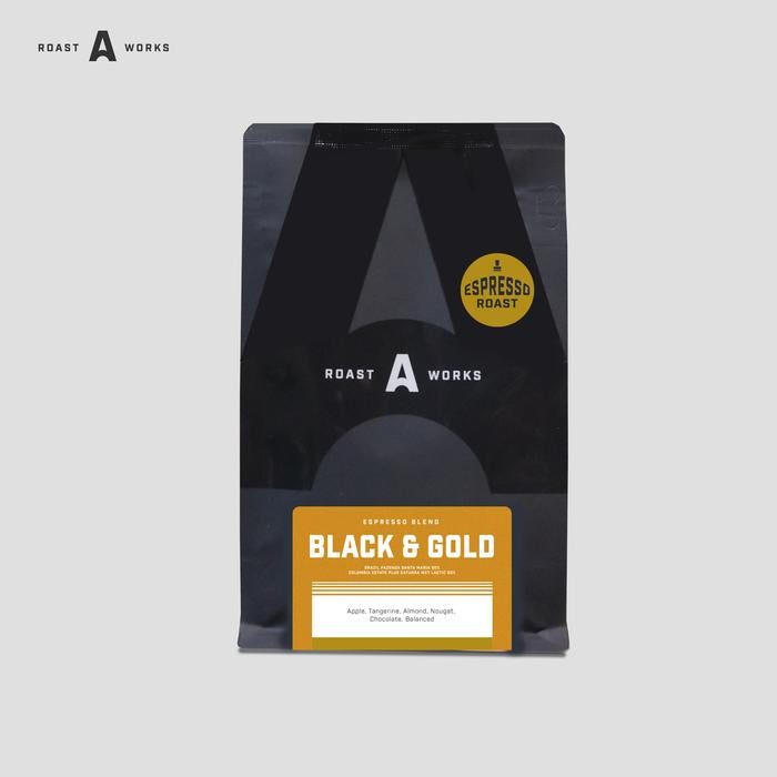 Black & Gold Espresso Blend - A Roastworks - Biji Kopi