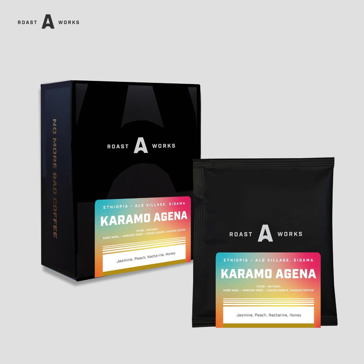 Ethiopia Karamo Agena 74158 Natural - Specialty Coffee Drip Bag