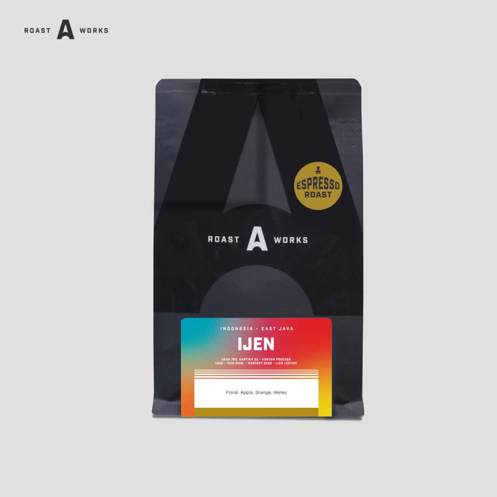 East Java Ijen Kenyan Process (Espresso) - A Roastworks - Biji Kopi
