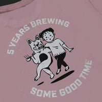 T-Shirt Unisex - "5 Years Brewing Some Good Time" - A Roastworks