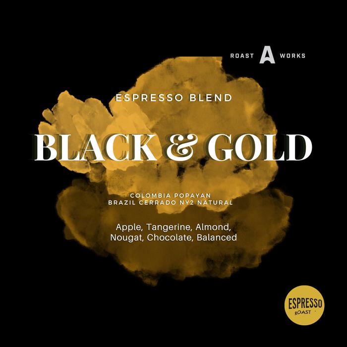 Black & Gold Espresso Blend - A Roastworks - Biji Kopi