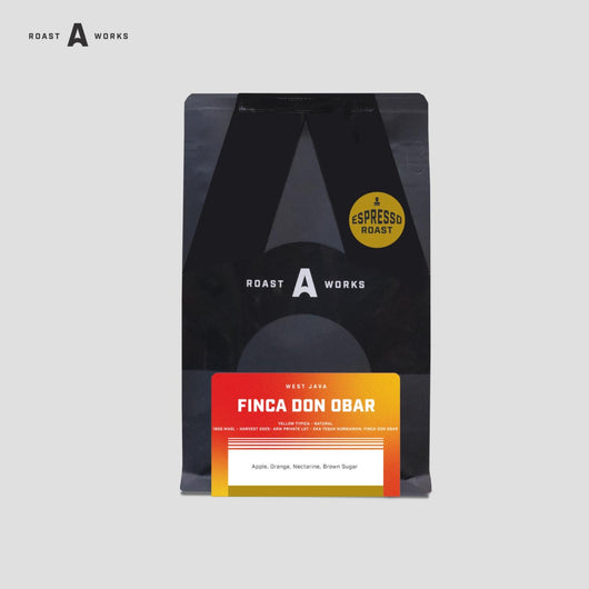 West Java Finca Don Obar Yellow Typica Natural (Espresso) - A Roastworks - Biji Kopi