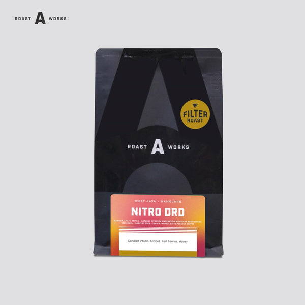 West Java Nitro DRD Typica Natural Nitrogen Maceration With Dark Room Drying (Filter) - A Roastworks - Biji Kopi