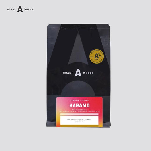 Ethiopia Sidama Karamo Anaerobic Natural 74158 (Filter) - Exotics Coffee - A Roastworks - Biji Kopi - 100GR