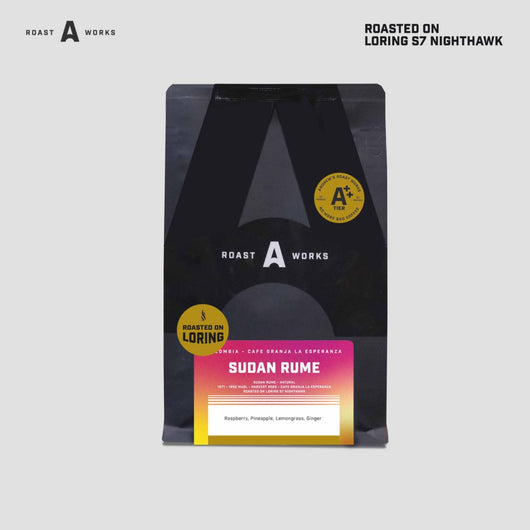 Clolombia Cafe Granja La Esperanza Sudan Rume Natural - Exotics Coffee - A Roastworks - Biji Kopi