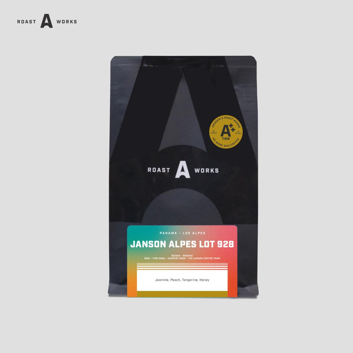 Panama Janson Alpes Lot 928 Geisha Washed  (Filter) - Exotics Coffee - A Roastworks - Biji Kopi - 100GR