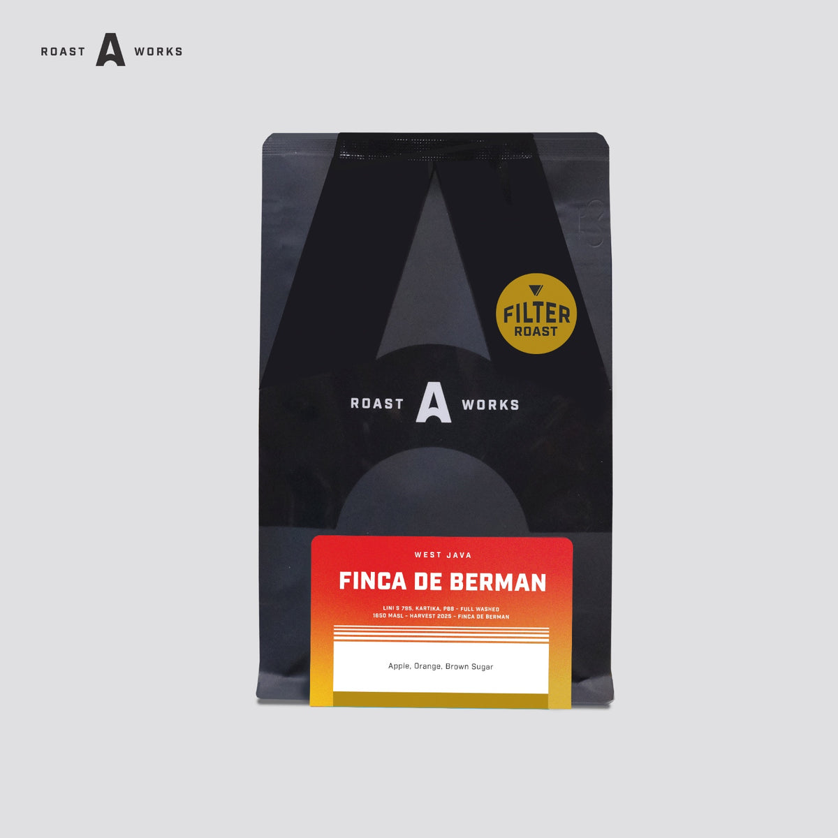 West Java Finca De Berman Lini S 795, Kartika, P88 Full Washed - (Filter) - A Roastworks - Biji Kopi