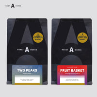 bundle Two Peaks Espresso Blend + Fruit Basket Espresso Blend (Espresso @250g x 2pcs) - A Roastworks - Biji Kopi