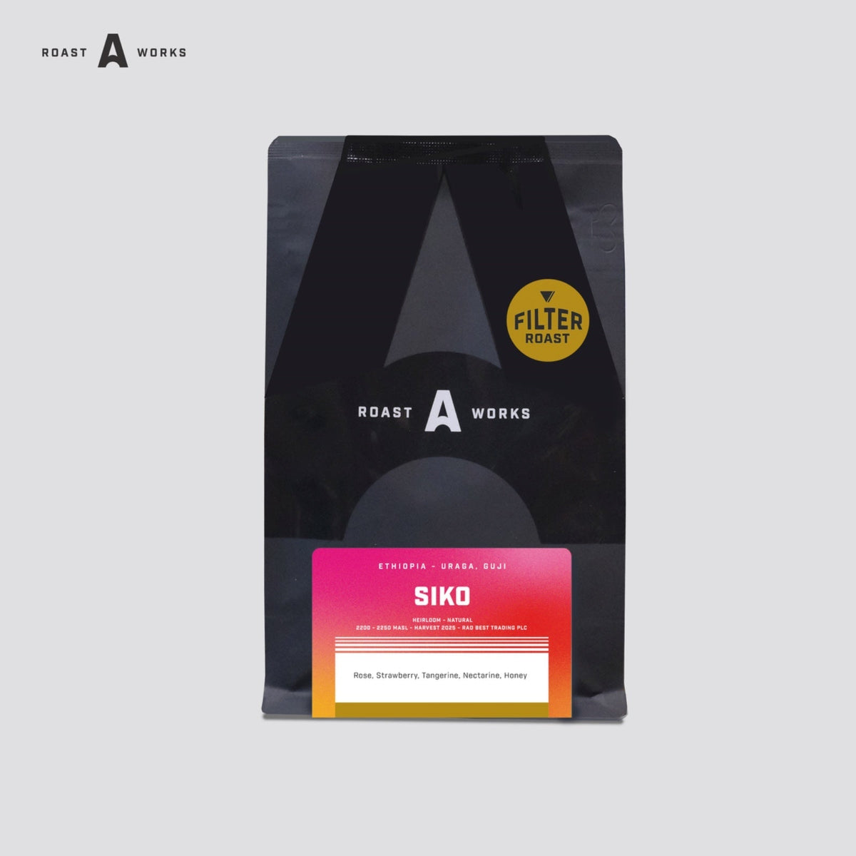 Ethiopia Siko Natural  (Filter) - A Roastworks - Biji Kopi