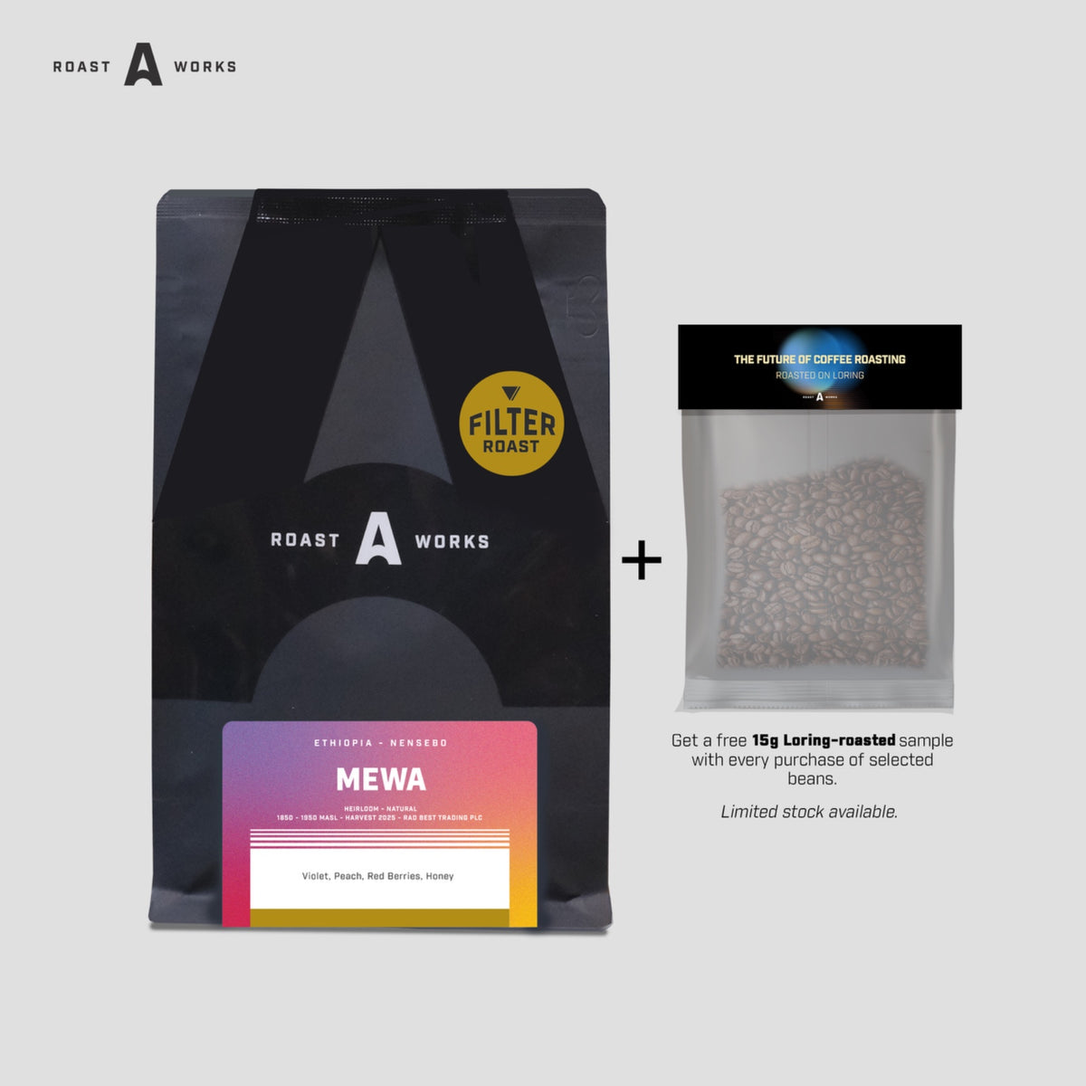 Ethiopia Mewa Natural  (Filter) - A Roastworks - Biji Kopi