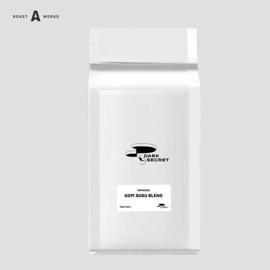 Dark Secret Kopi Susu (Espresso1 Kg)  - Biji Kopi Utuh - Espresso Komersil Dengan Harga Terjangkau - 1KG