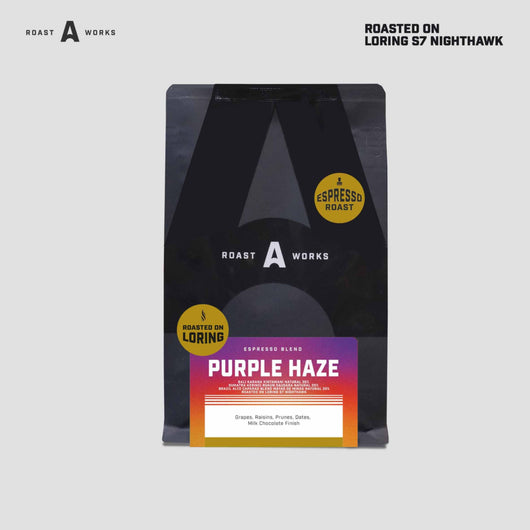 Purple Haze Espresso Blend - A Roastworks - (Roasted on Loring) Biji Kopi